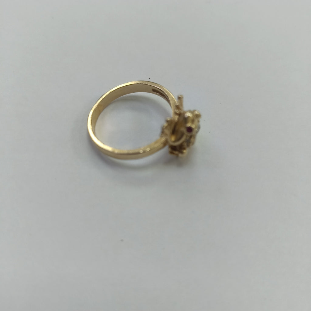 ANILLO ORO 14 K 5.5 GRMS (SEMINUEVO)