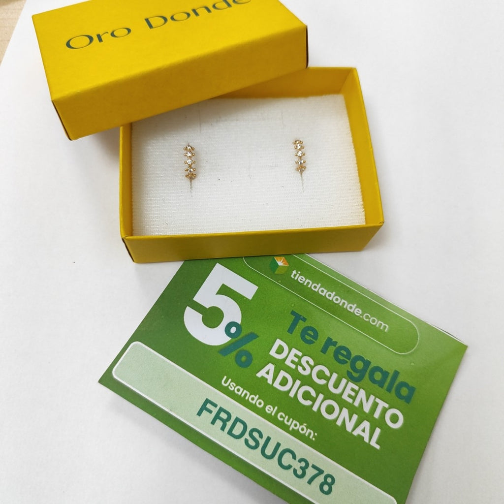 HUGGIES ORO 14K 1.4 (NUEVO)