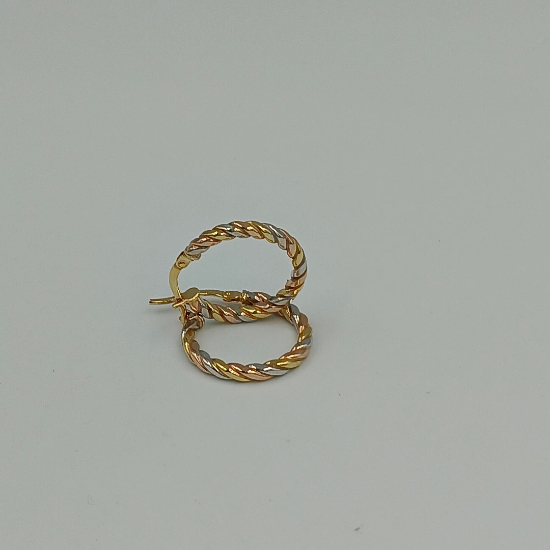 ARRACADAS ORO 14K 1.5 (NUEVO)