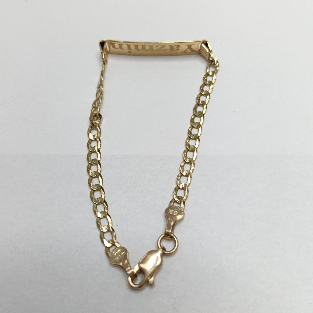 ESCLAVA ORO 10 K 3.6 GRMS (SEMINUEVO)