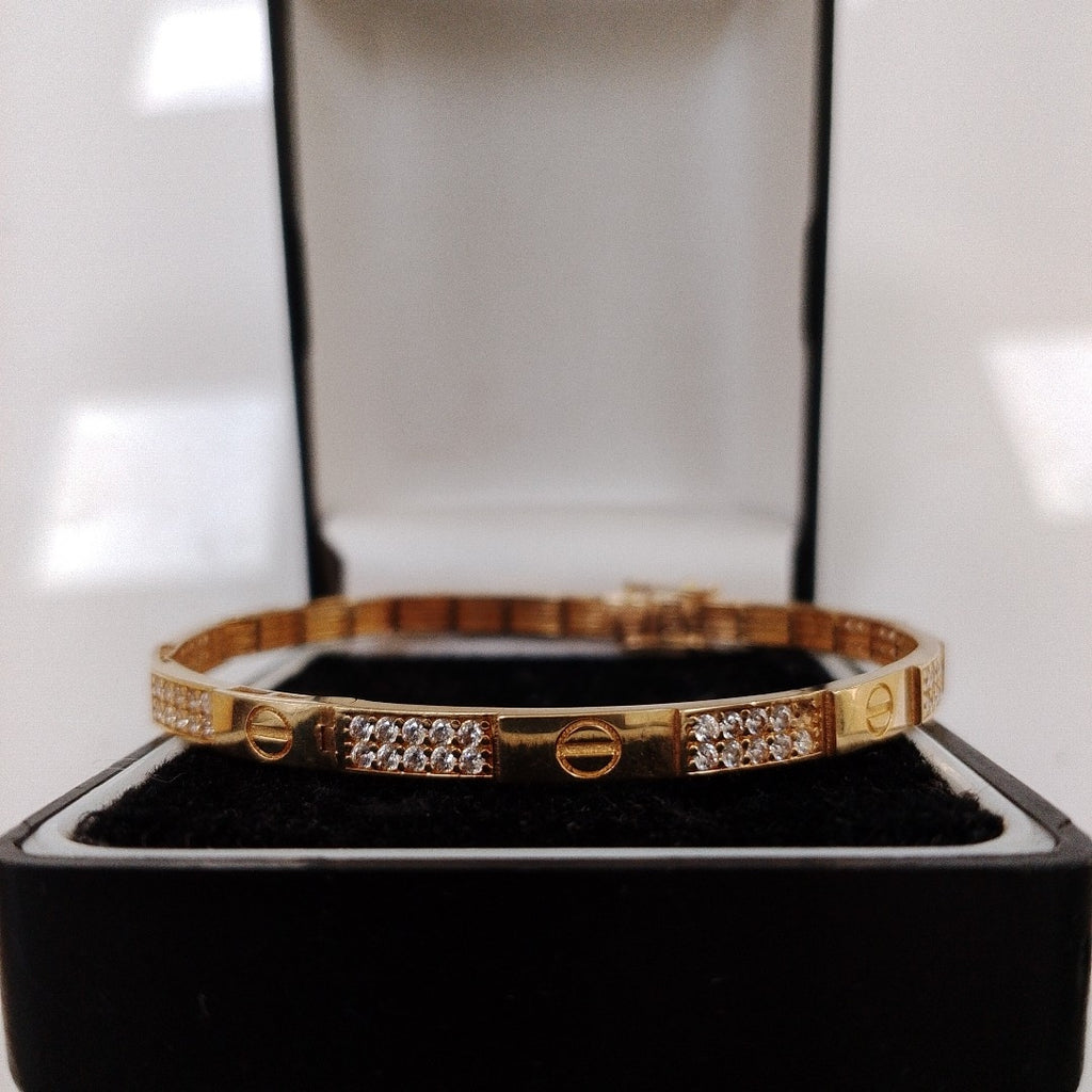 PULSERA RIGIDA ORO 14 K 7,10 GRMS (SEMINUEVO)