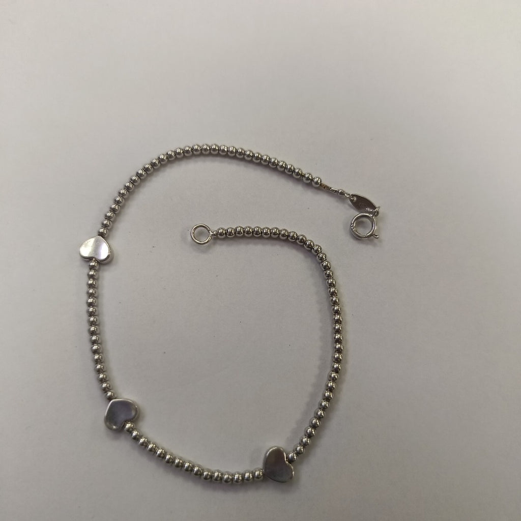 PULSERA ORO BLANCO 14 K 3.5 GRMS (SEMINUEVO)