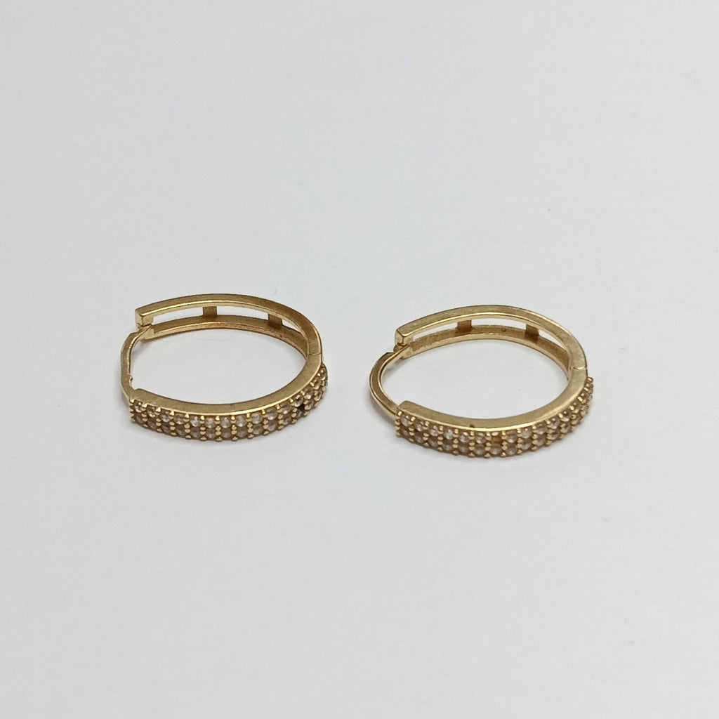 ARRACADAS PAR ORO 14 K 1,80 GRMS (SEMINUEVO)