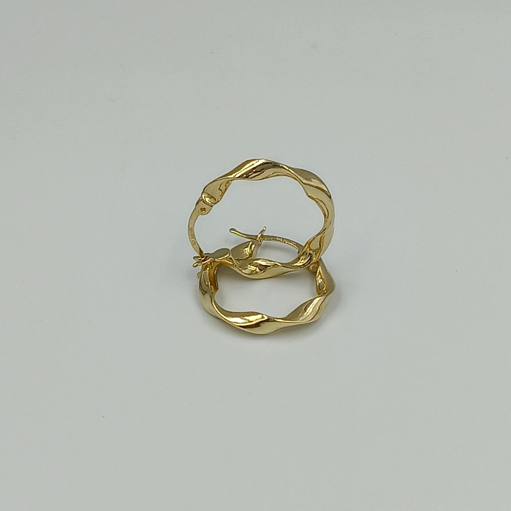 ARRACADAS ORO 14K 1.5 (NUEVO)