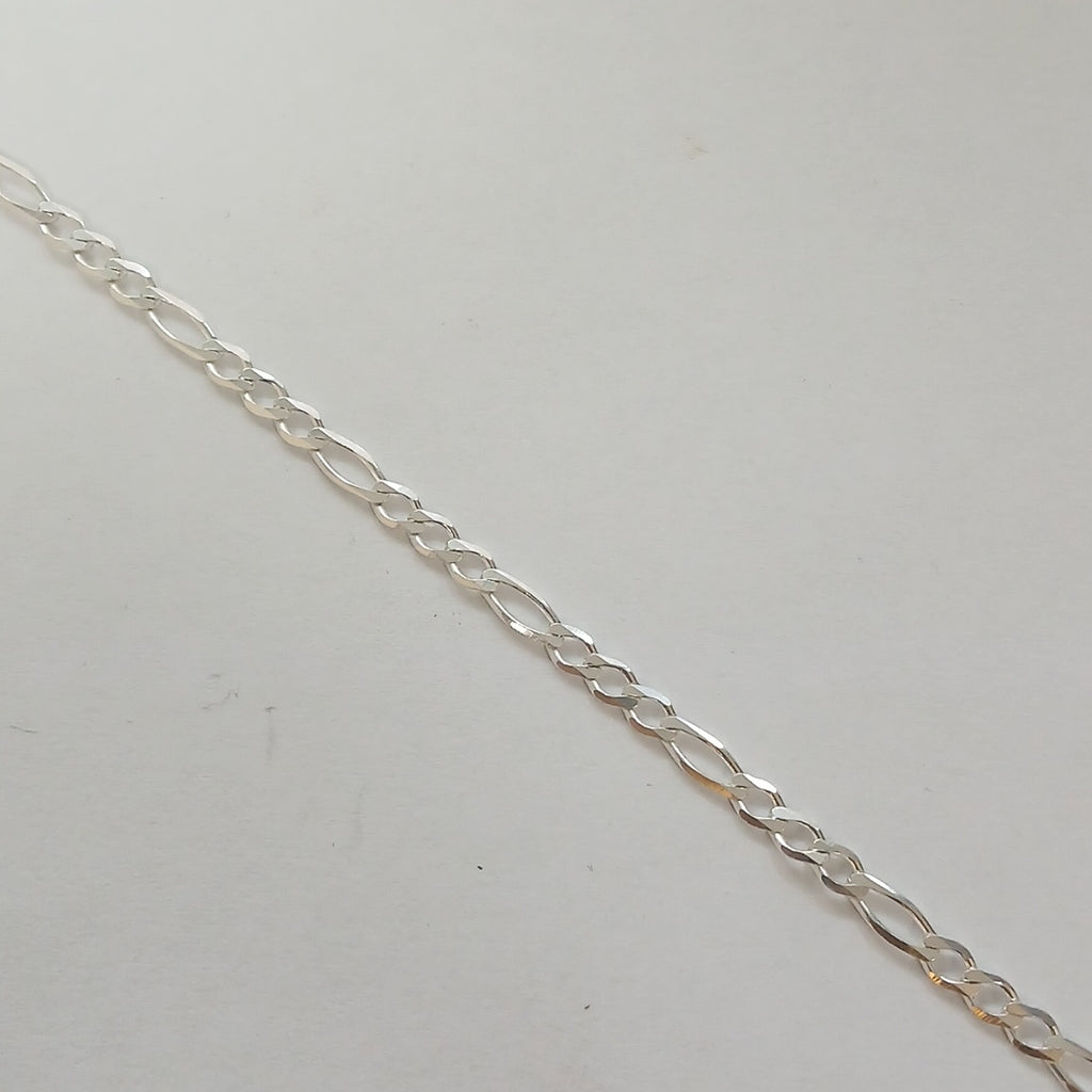 PULSERA TEJIDO 3X1 PLATA .925 21 CM 3.2 GR (NUEVO)
