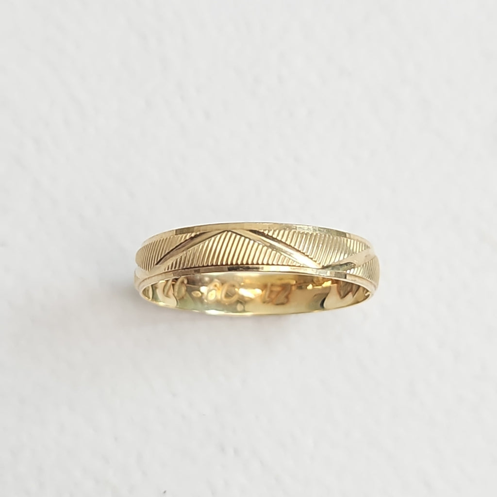 ARGOLLA ORO 10 K 1.3 GRMS (SEMINUEVO)