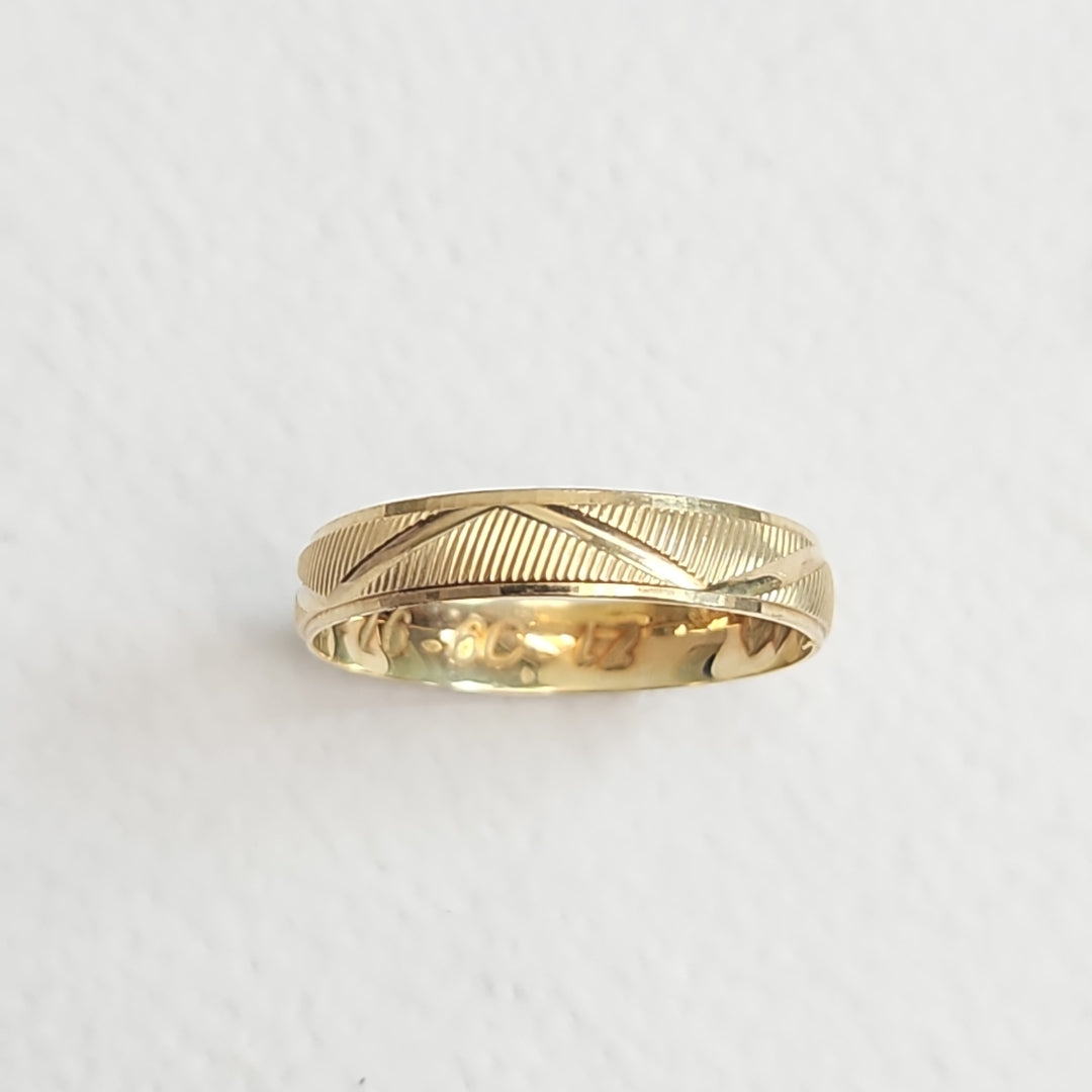 ARGOLLA ORO 10 K 1.3 GRMS (SEMINUEVO)