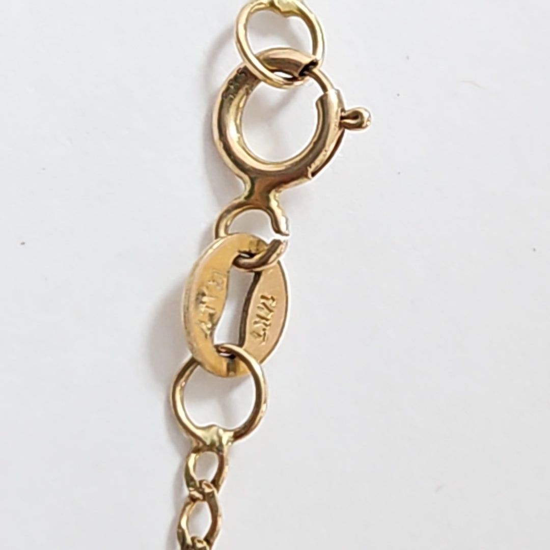 CADENA ORO 14 K 2.2 GRMS (SEMINUEVO)