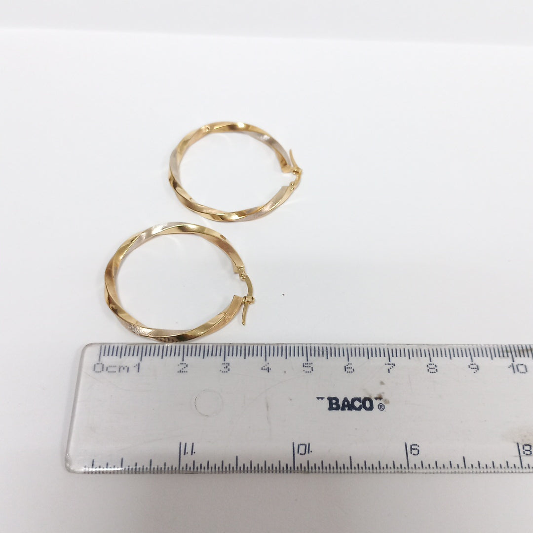 ARRACADAS PAR ORO 14 K 2,40 GRMS (SEMINUEVO)
