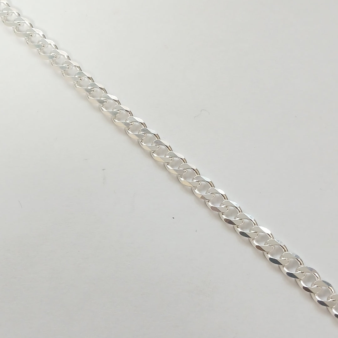 PULSERA BARBADA PLATA .925 21 CM 7.13 GR (NUEVO)