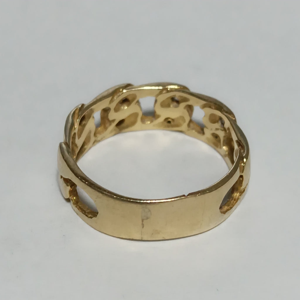 ARGOLLA ORO 14 K 4 GRMS (SEMINUEVO)