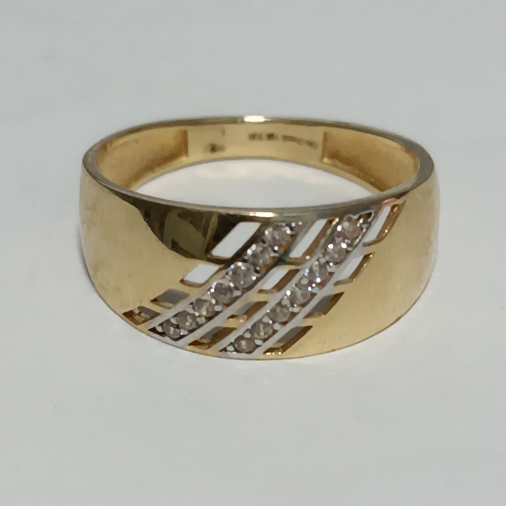 ANILLO ORO 14 K 2.5 GRMS (SEMINUEVO)