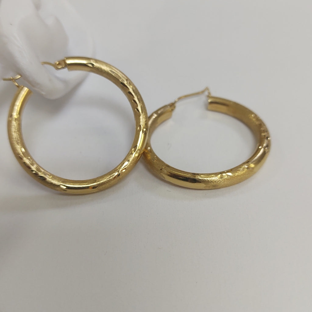 ARRACADAS PAR ORO 10 K 3,90 GRMS (SEMINUEVO)