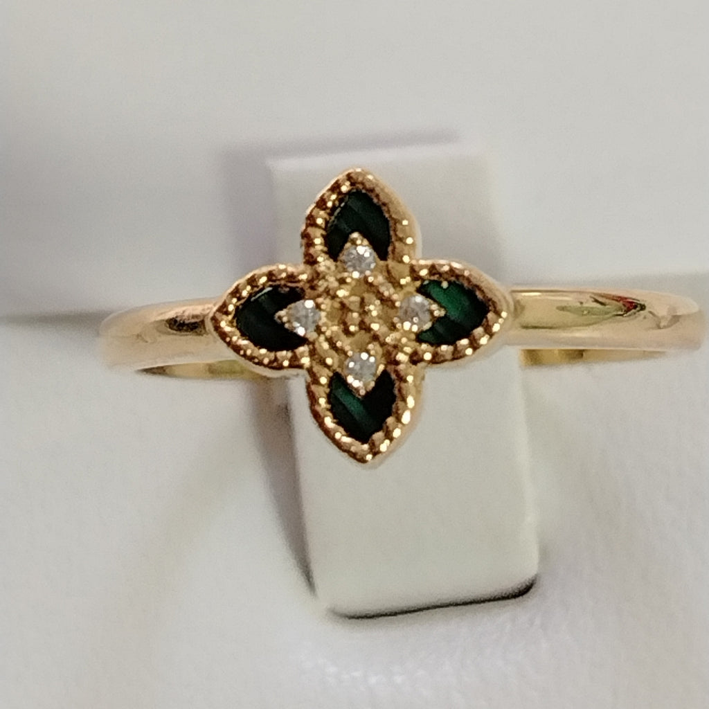 ANILLOS DAMA ORO 14K 2 (NUEVO)