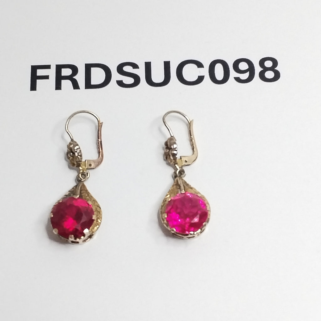 ARETES PAR ORO 8 K 5,20 GRMS (SEMINUEVO)