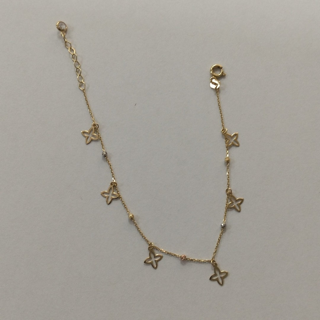 PULSERAS DAMA ORO 14K 1.1 (NUEVO)