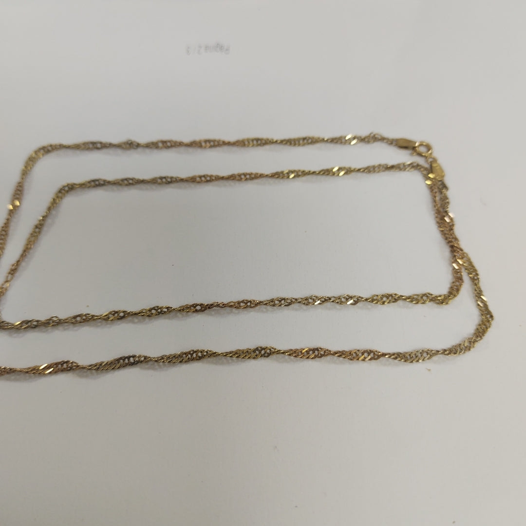 CADENA ORO 14 K 5,50 GRMS (SEMINUEVO)