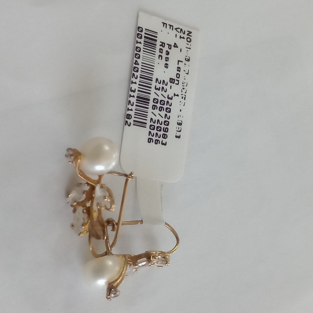 ARETES PAR ORO 10 K 2.2 GRMS (SEMINUEVO)