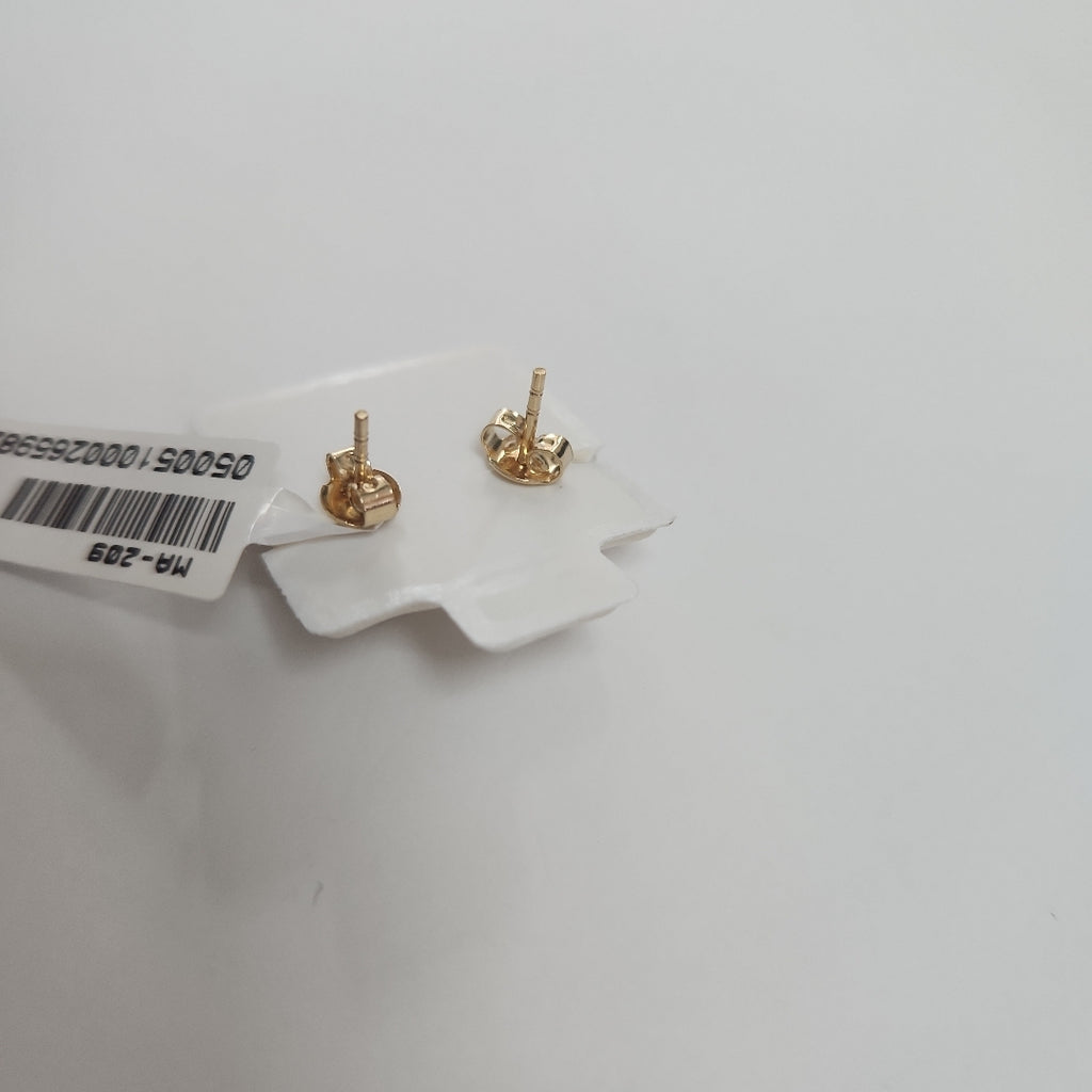 BROQUELES ORO 14K 1.6 (NUEVO)