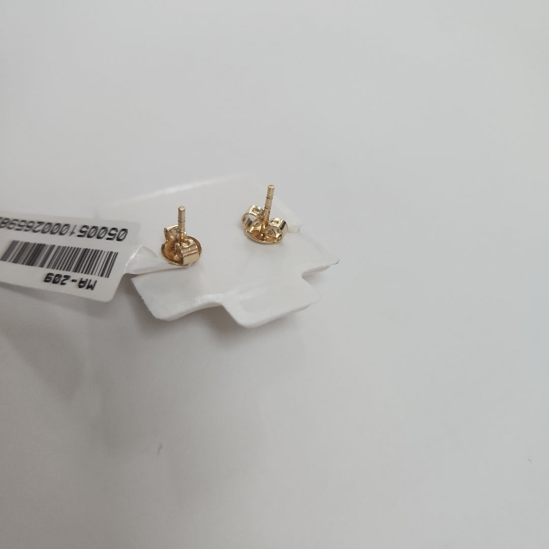 BROQUELES ORO 14K 1.6 (NUEVO)