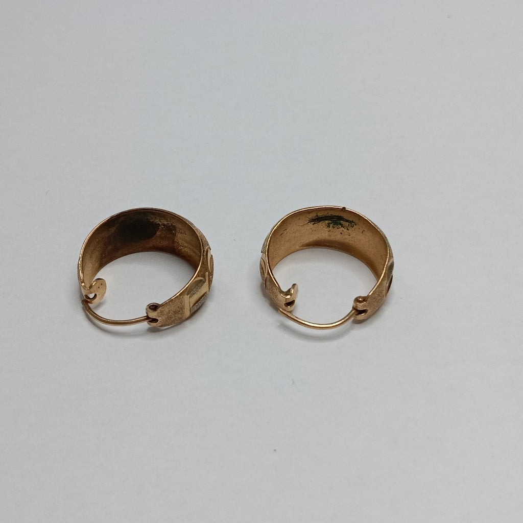 ARRACADAS PAR ORO 10 K 3,70 GRMS (SEMINUEVO)