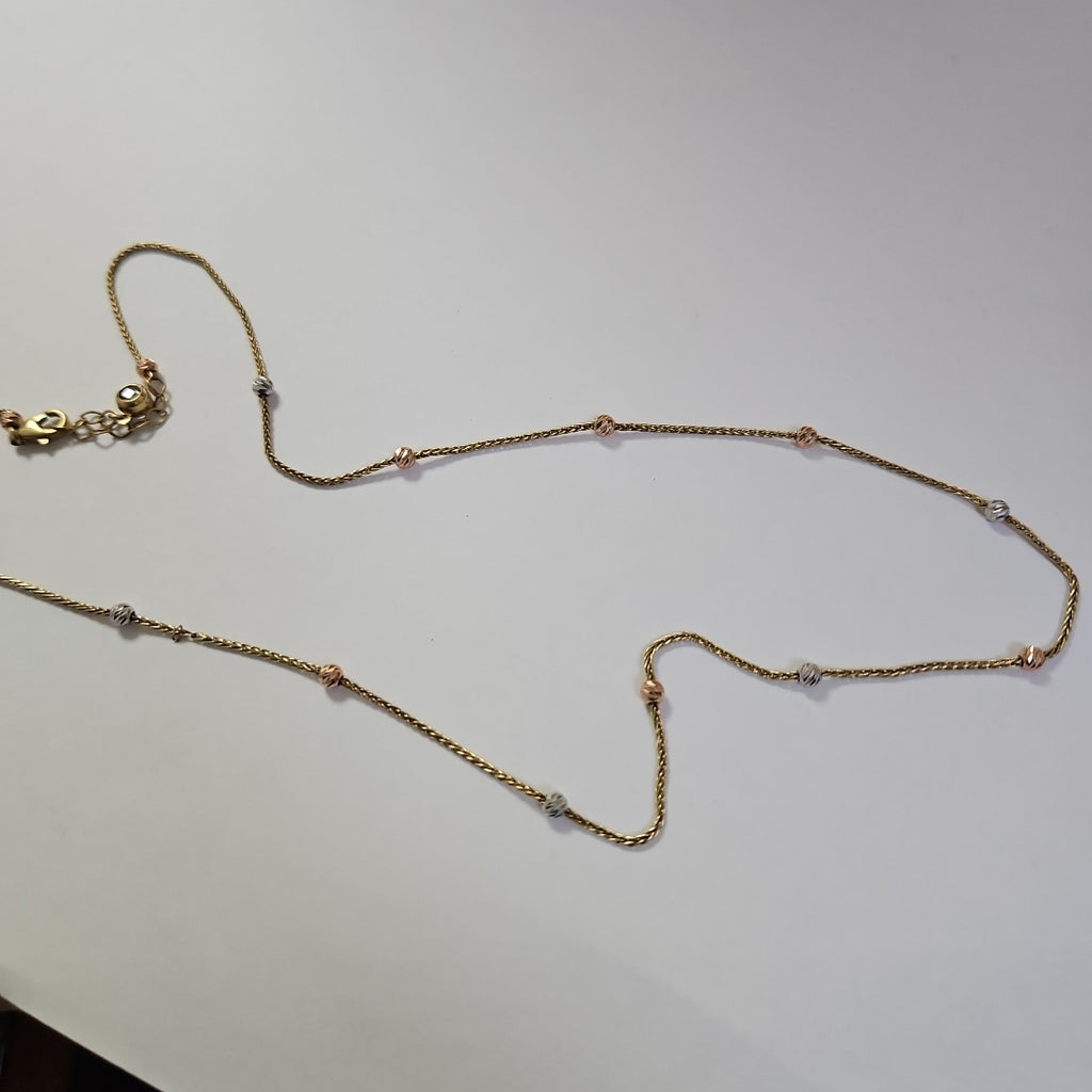 GARGANTILLA ORO 10 K 3.3 GRMS (SEMINUEVO)