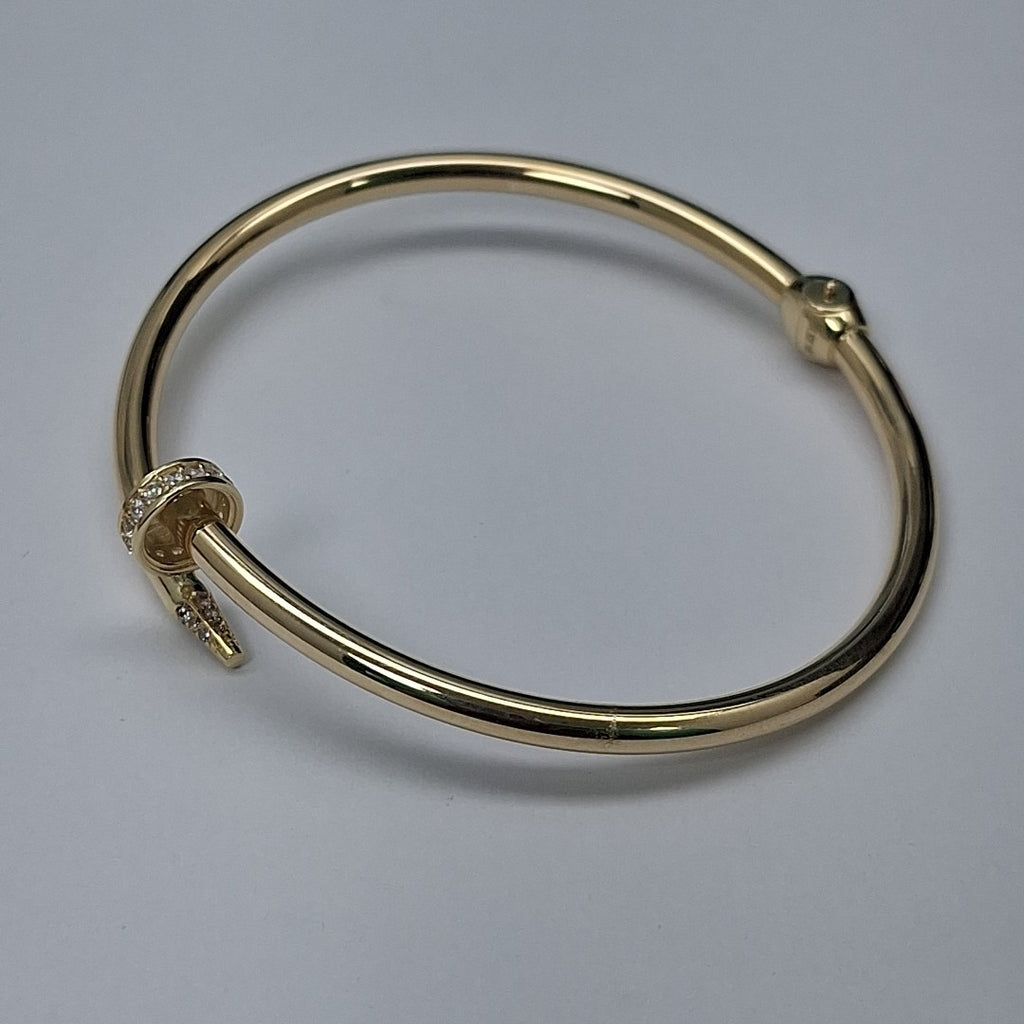 PULSERA CLAVO ORO 14K 6.4 (NUEVO)