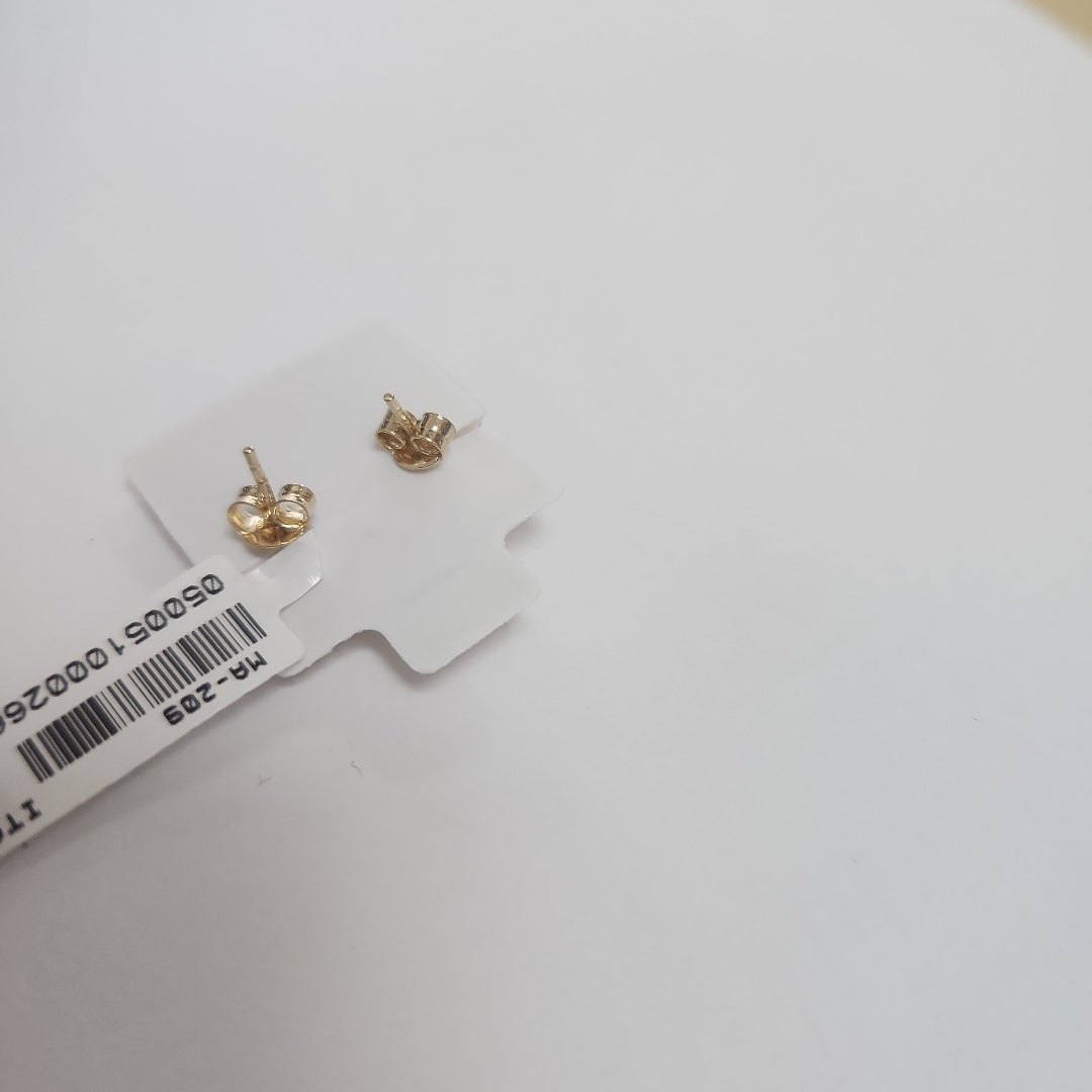 BROQUELES ORO 14K 0.8 (NUEVO)