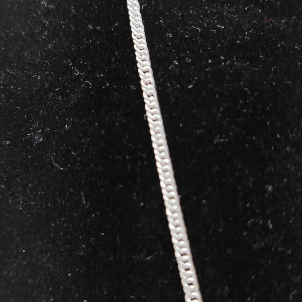 CADENA BARBADA PLATA .925 50 CM 4.12 GR (NUEVO)
