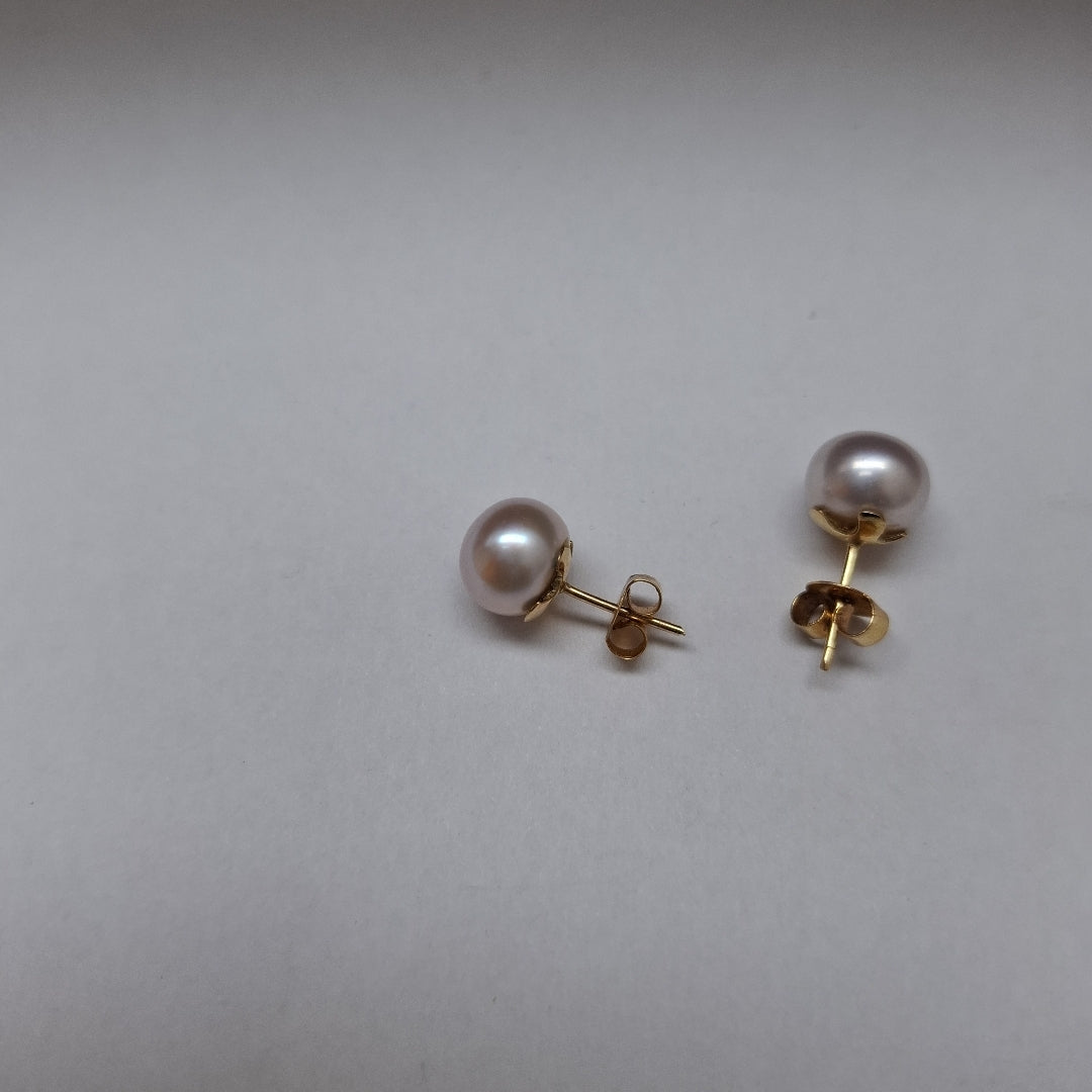 BROQUELES PAR ORO 14 K 3,10 GRMS (SEMINUEVO)