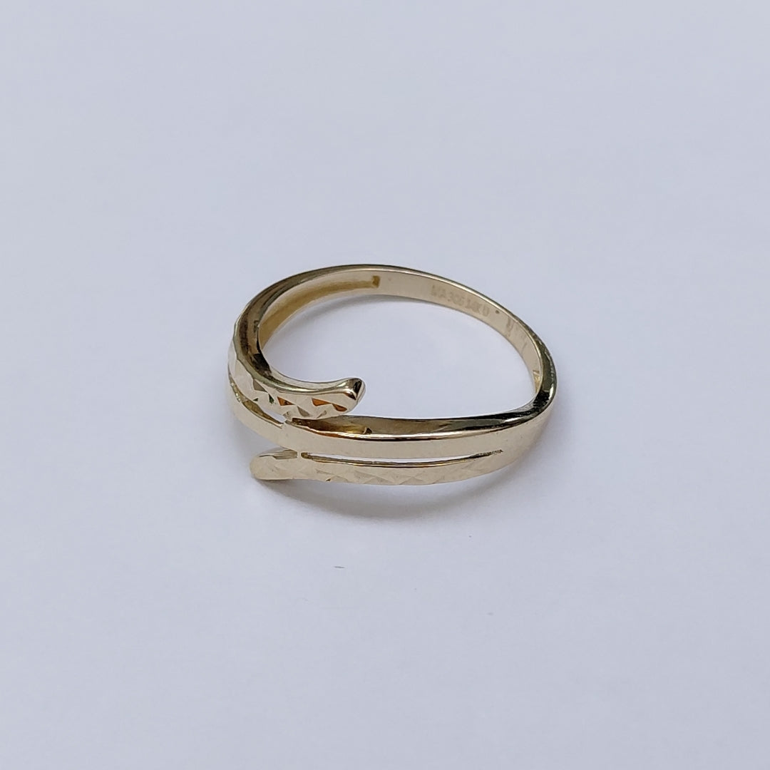 ANILLOS DAMA ORO 14K 2 (NUEVO)