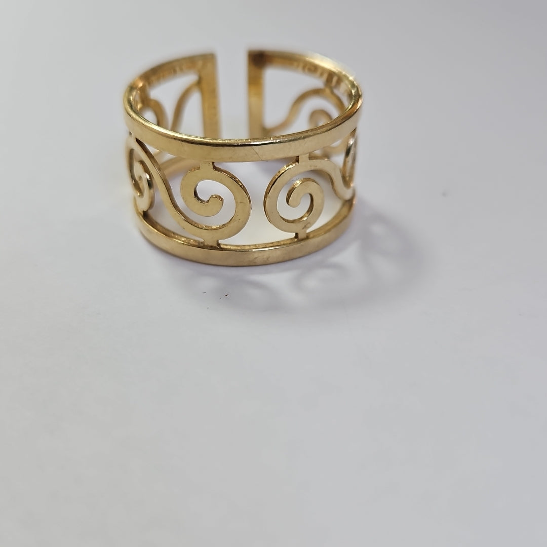 ARGOLLA ORO 14 K 4.6 GRMS (SEMINUEVO)