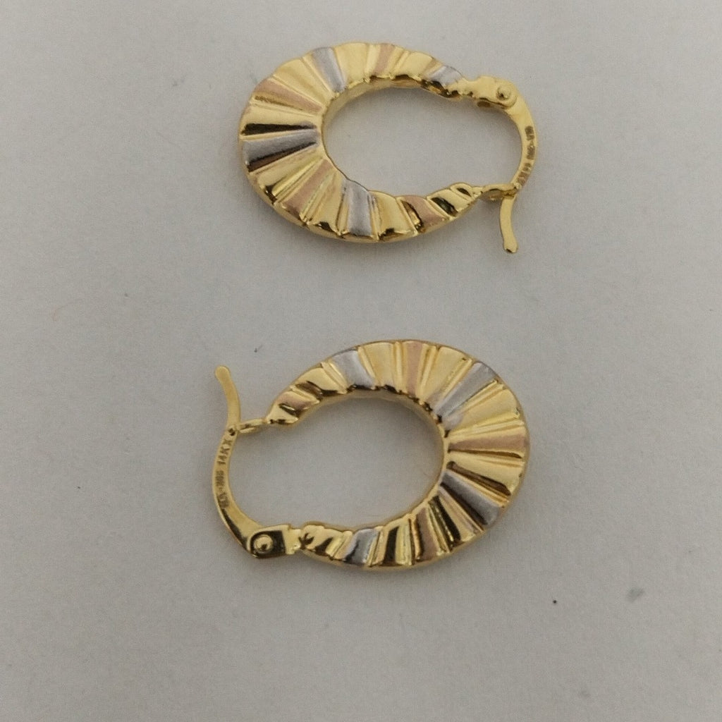ARRACADAS ORO 14K 1.5 (NUEVO)