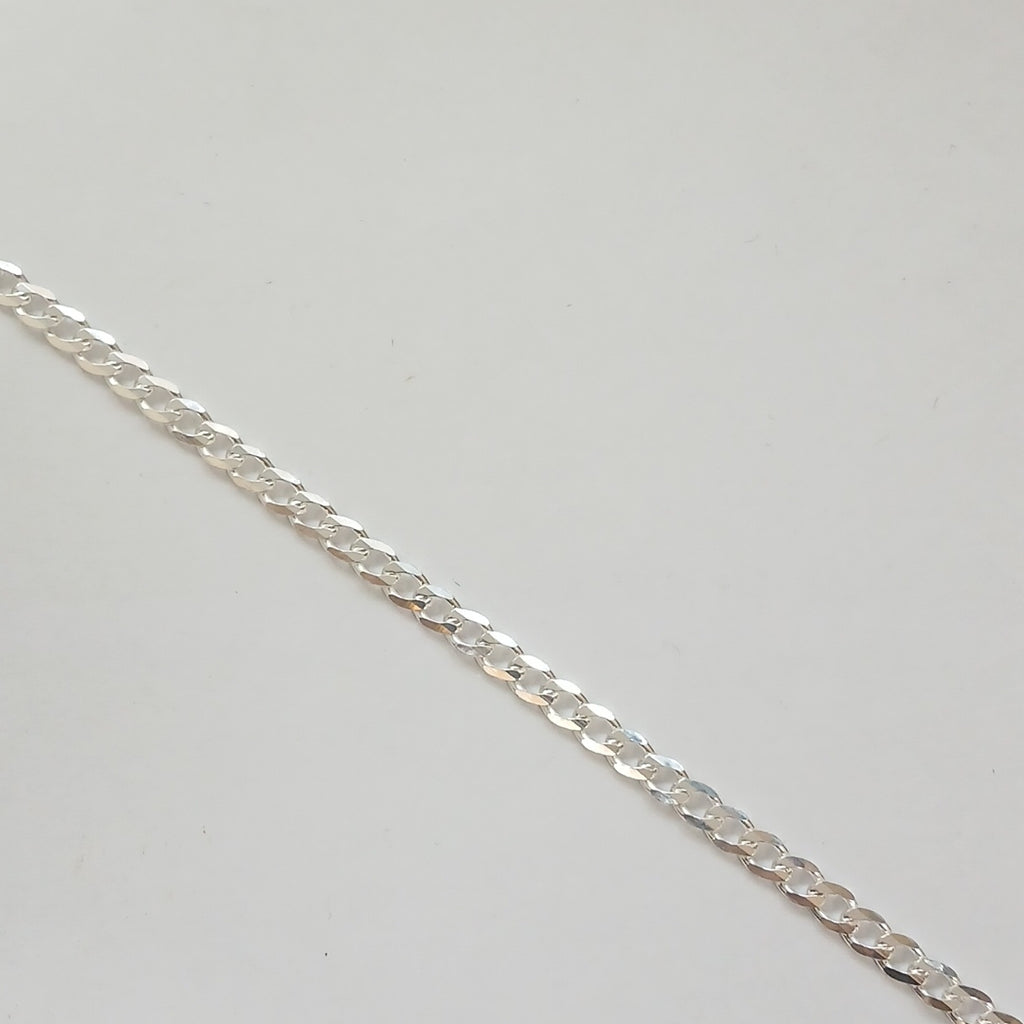 PULSERA BARBADA PLATA .925 21 CM 4.23 GR (NUEVO)