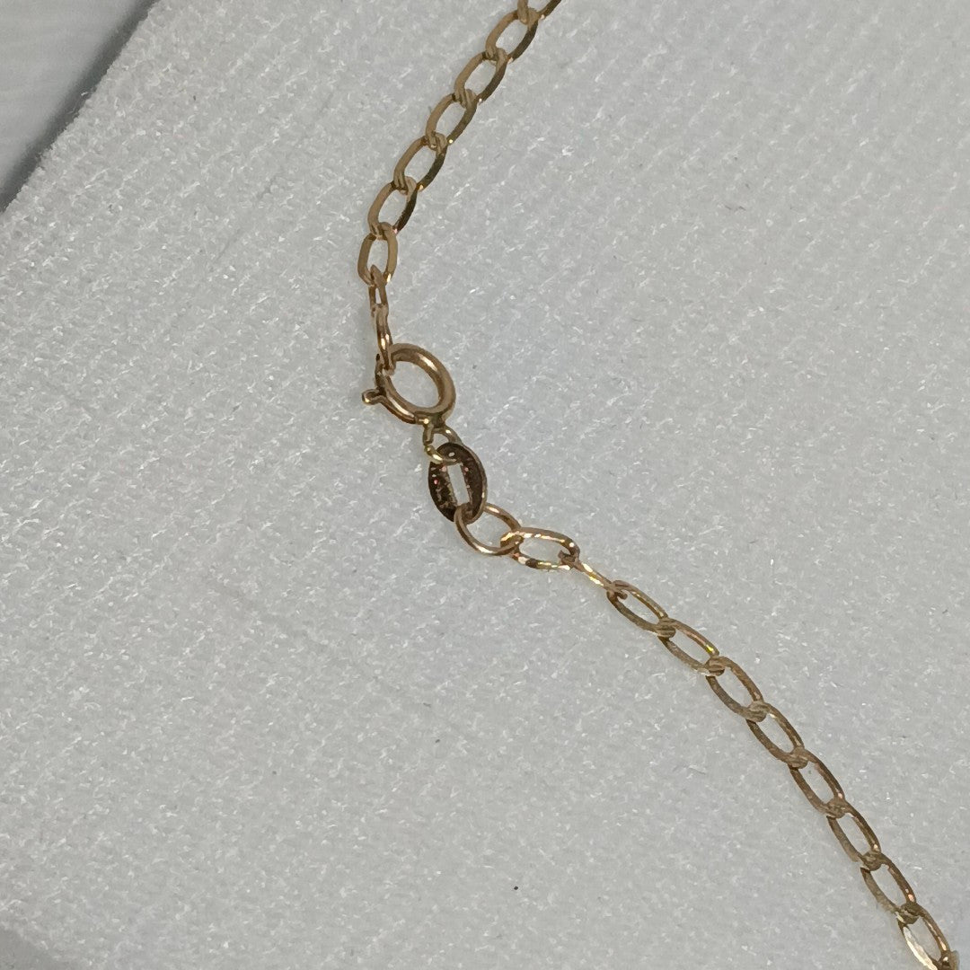 CADENA, CRUZ ORO 14 K 2.7 GRMS (SEMINUEVO)