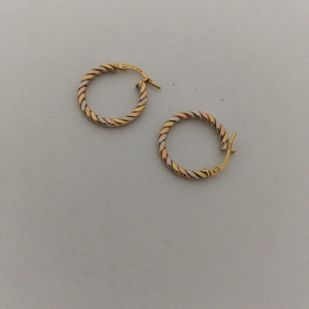 ARRACADAS ORO 14K 1.4 (NUEVO)