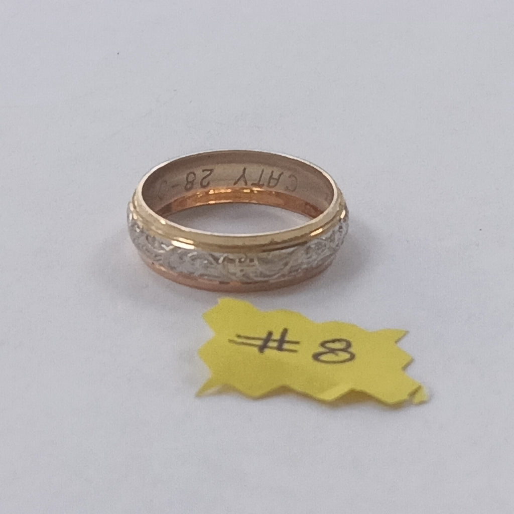 ARGOLLA ORO, RODIADO 14 K 3 GRMS (SEMINUEVO)