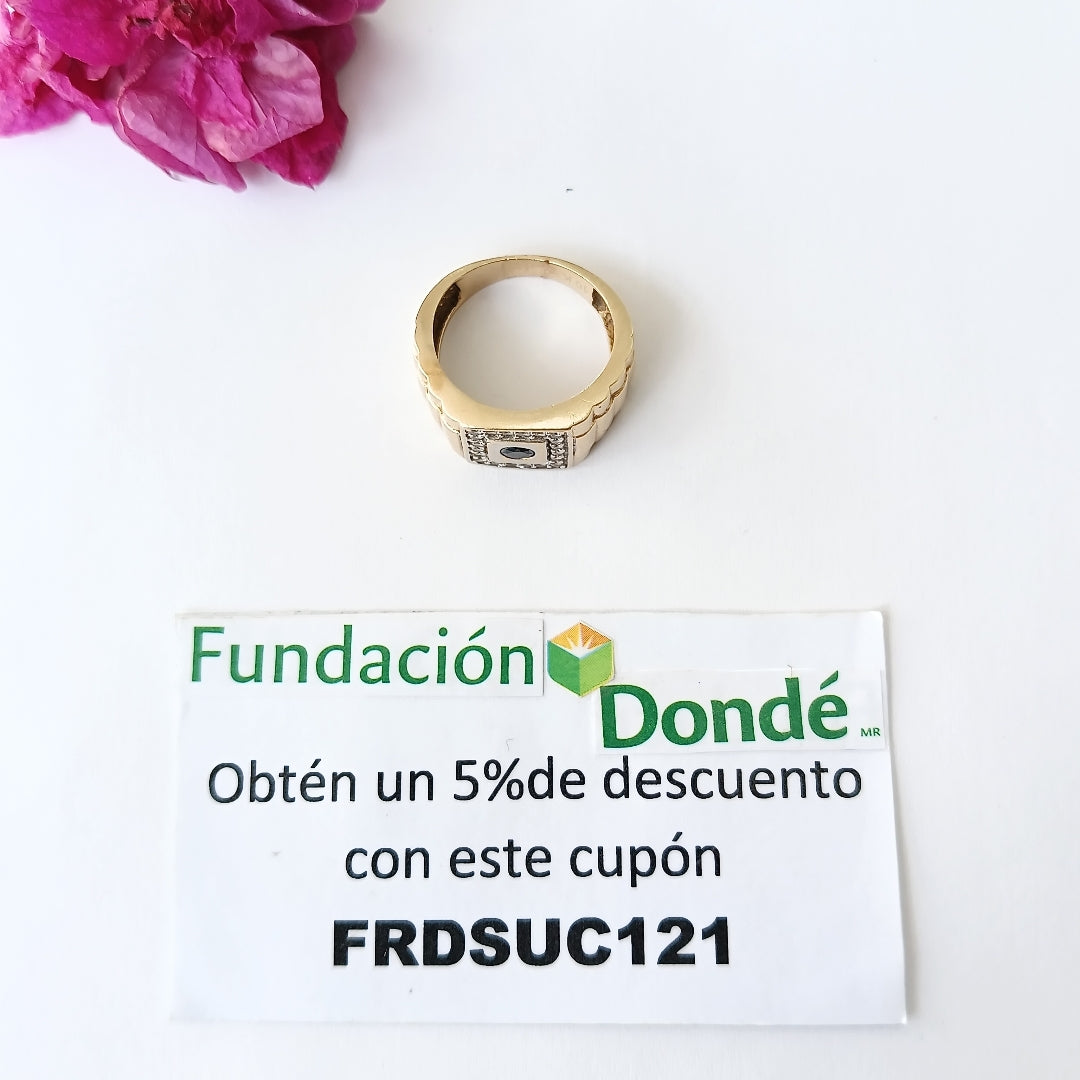 ANILLO ORO 10 K 5,40 GRMS (SEMINUEVO)