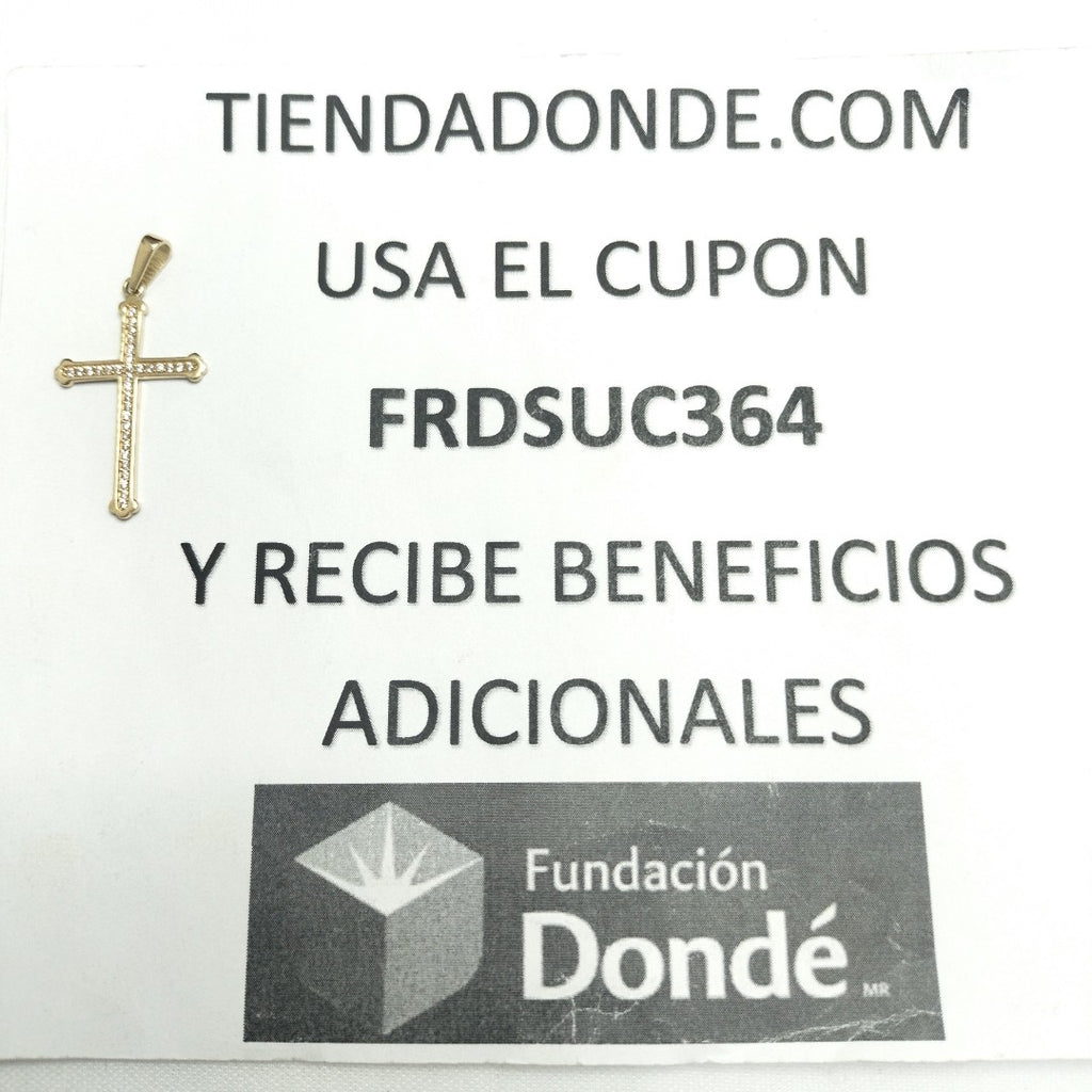CRUCES ORO 14K 1.4 (NUEVO)