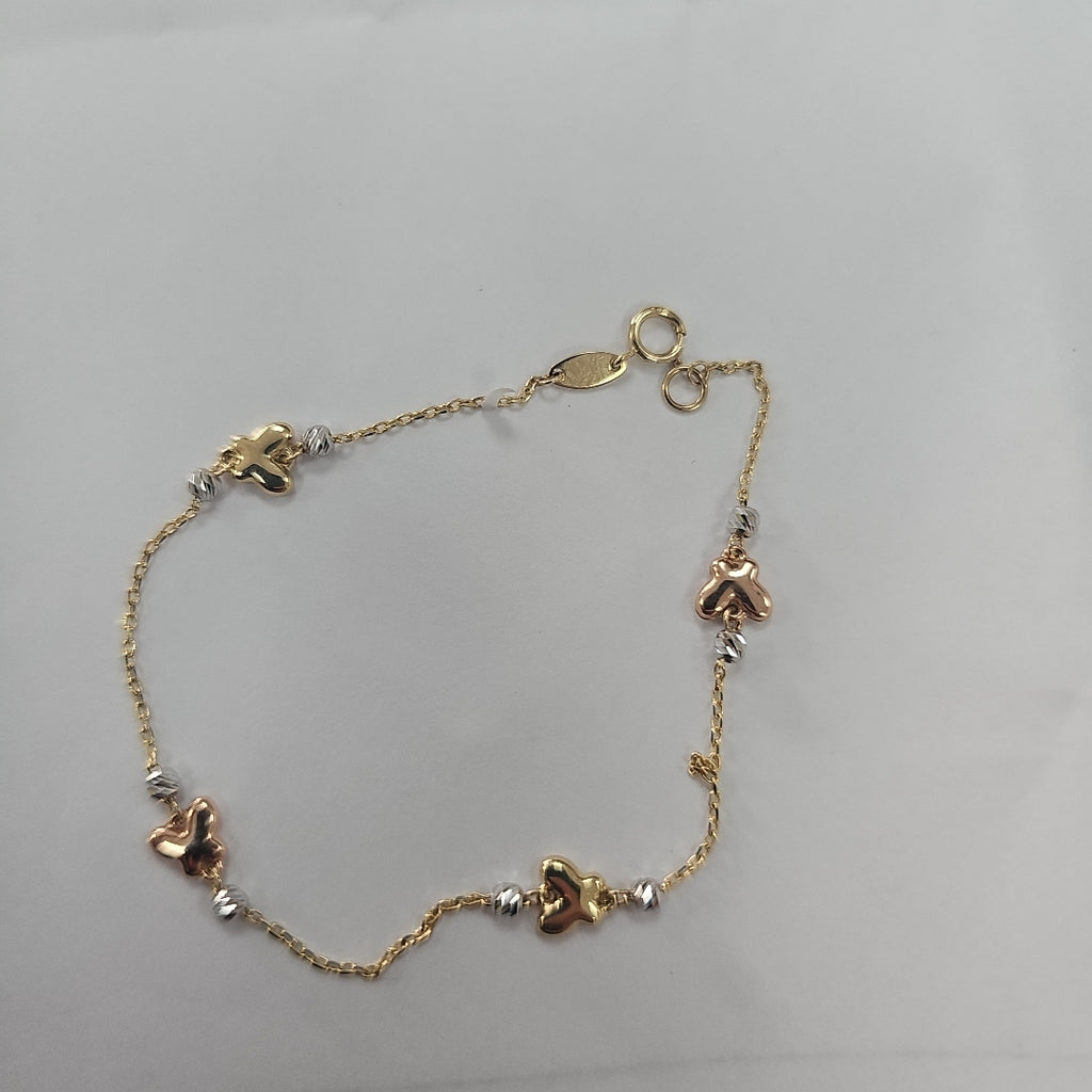 PULSERAS DAMA ORO 14K 1.4 (NUEVO)