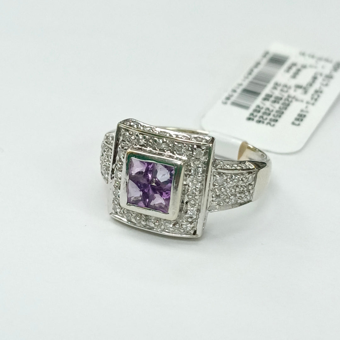 ANILLITO ORO BLANCO 14 K 5.4 GRMS (SEMINUEVO)