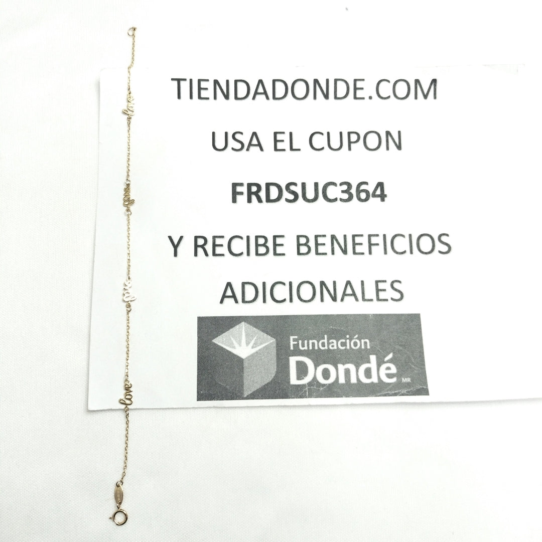 PULSERAS DAMA ORO 10K 1 (NUEVO)