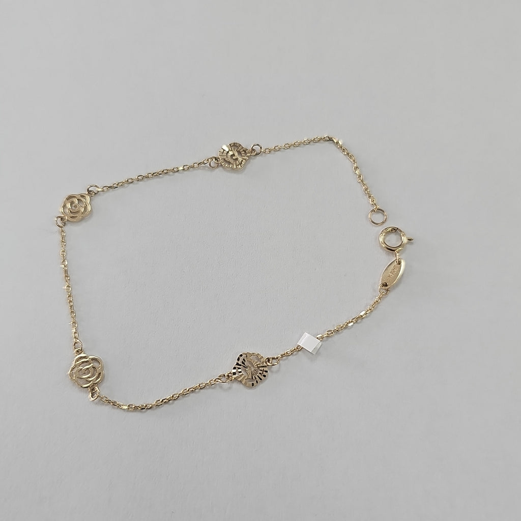 PULSERAS DAMA ORO 14K 1.2 (NUEVO)