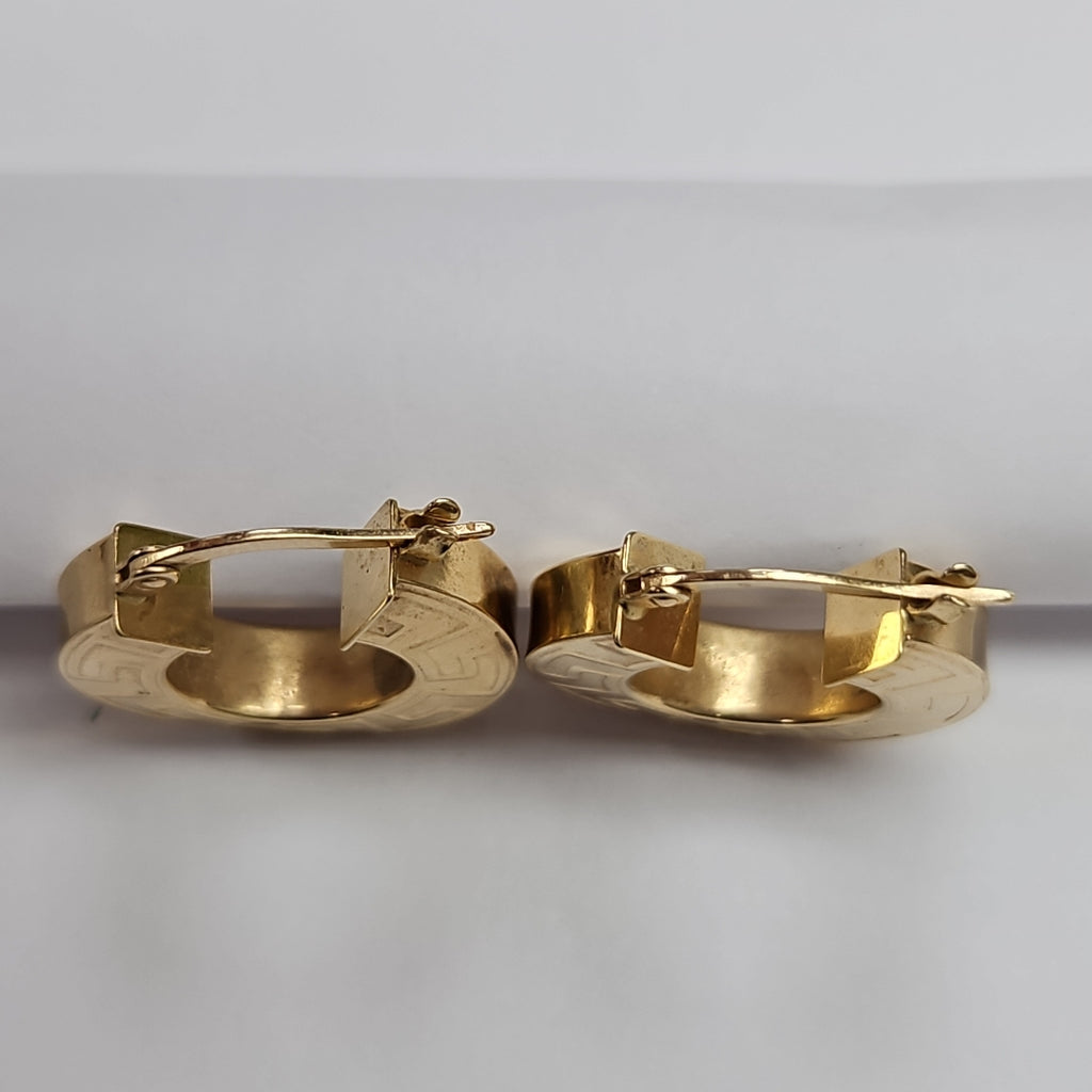 ARRACADAS PAR ORO 14 K 3.2 GRMS (SEMINUEVO)