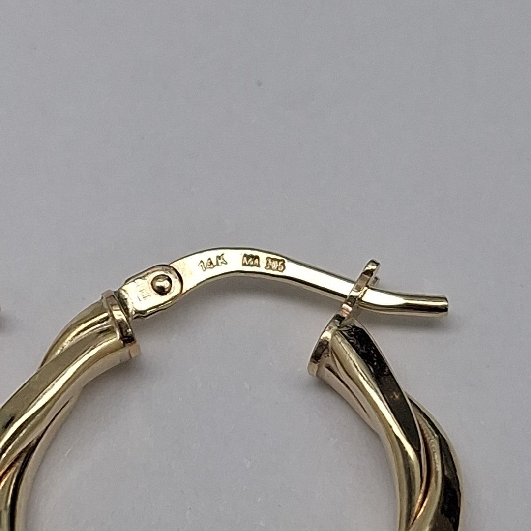 ARRACADAS ORO 14K 1.7 (NUEVO)
