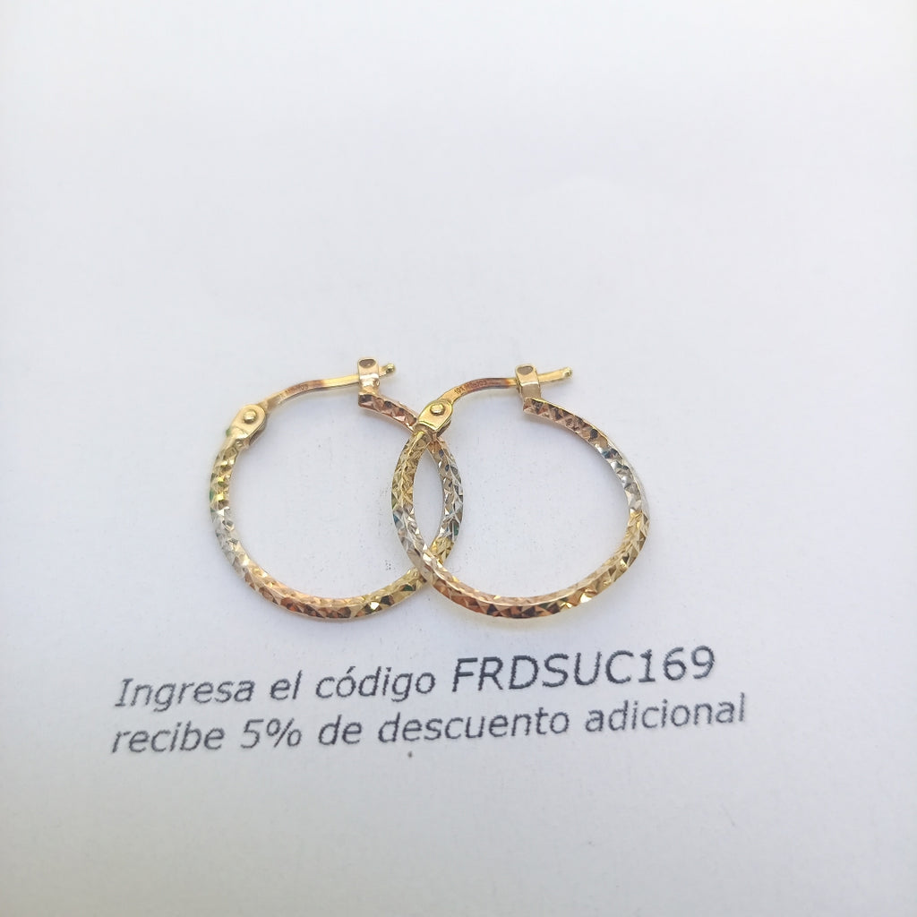 ARRACADAS PAR ORO 10 K 0,90 GRMS (SEMINUEVO)