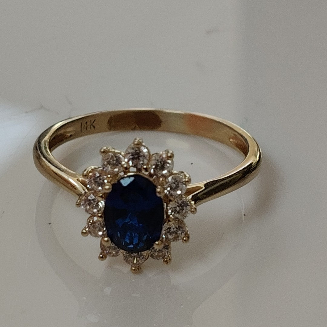 ANILLITO ORO 14 K 2.5 GRMS (SEMINUEVO)