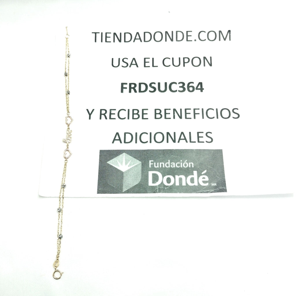 PULSERAS DAMA ORO 14K 1.5 (NUEVO)