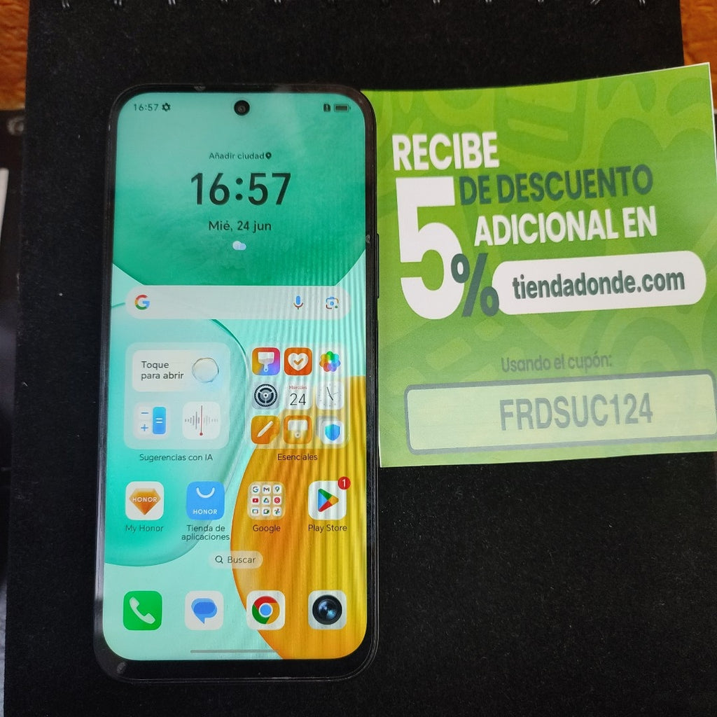 CELULAR HONOR X6C NIC-LX3 (2025) 256 GB 6 GB RAM (SEMINUEVO)