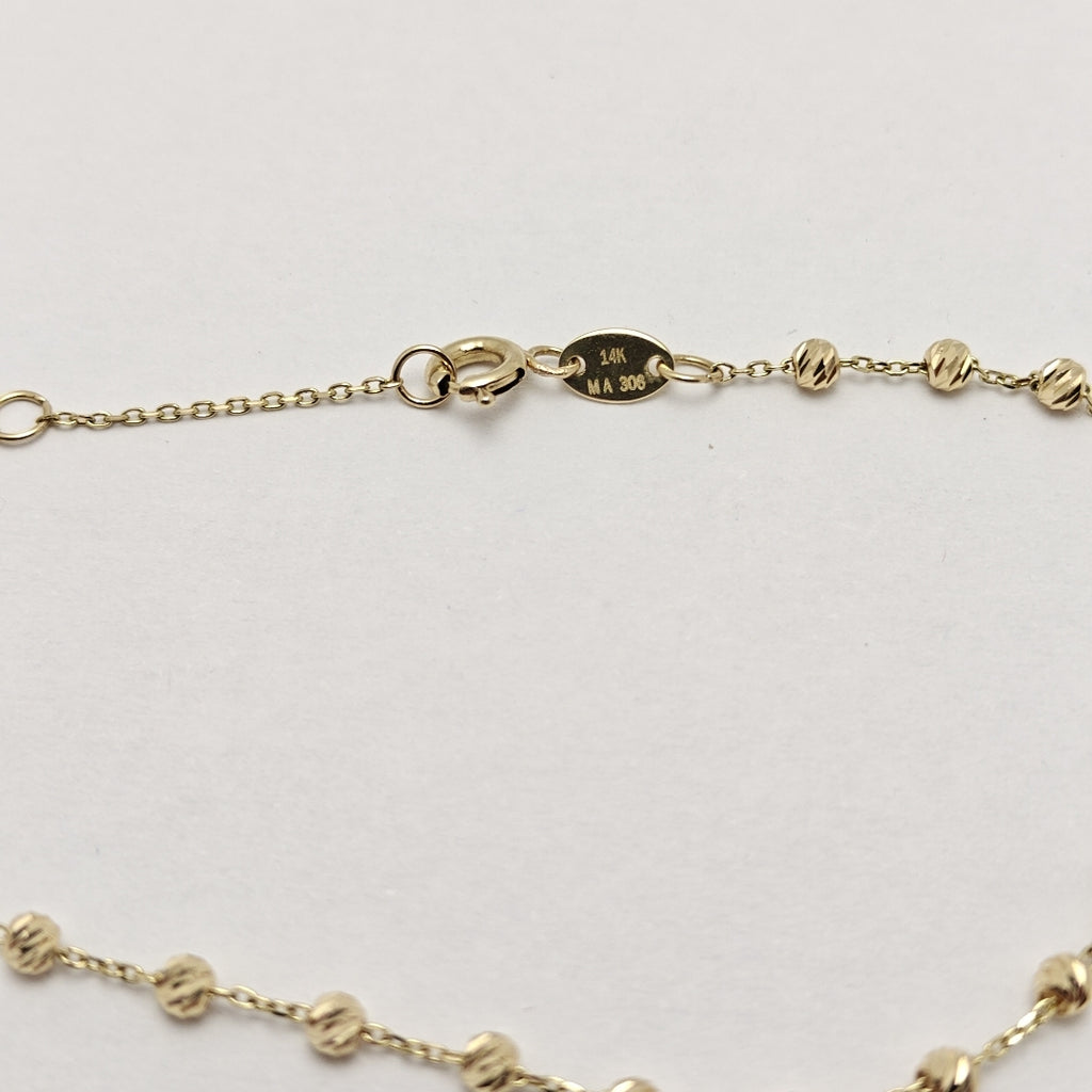 PULSERAS DAMA ORO 14K 1.2 (NUEVO)